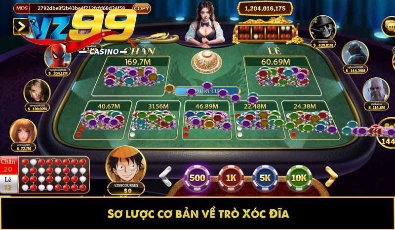 Xóc đĩa - Siêu phẩm trò chơi ăn tiền hay nhất đất Việt 2 Sơ lược cơ bản về trò Xóc Đĩa