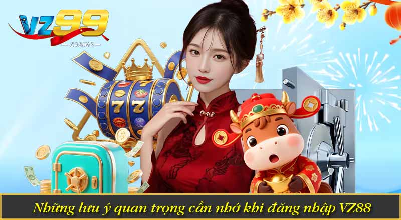 Đăng Nhập VZ88 - Hướng dẫn đăng nhập vz 88 an toàn 3 Những lưu ý quan trọng cần nhớ khi đăng nhập VZ88